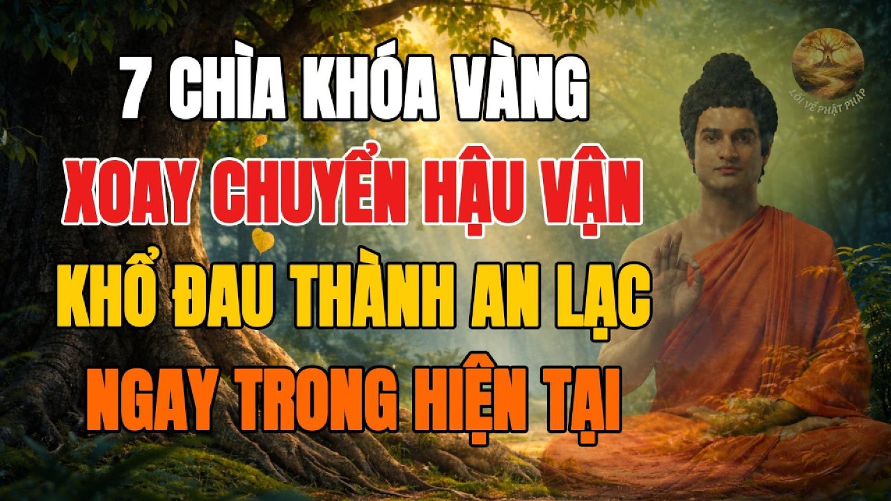 7 Chìa Khóa Vàng Xoay Chuyển Hậu Vận Khổ Đau Thành An Lạc Ngay Trong Hiện Tại.