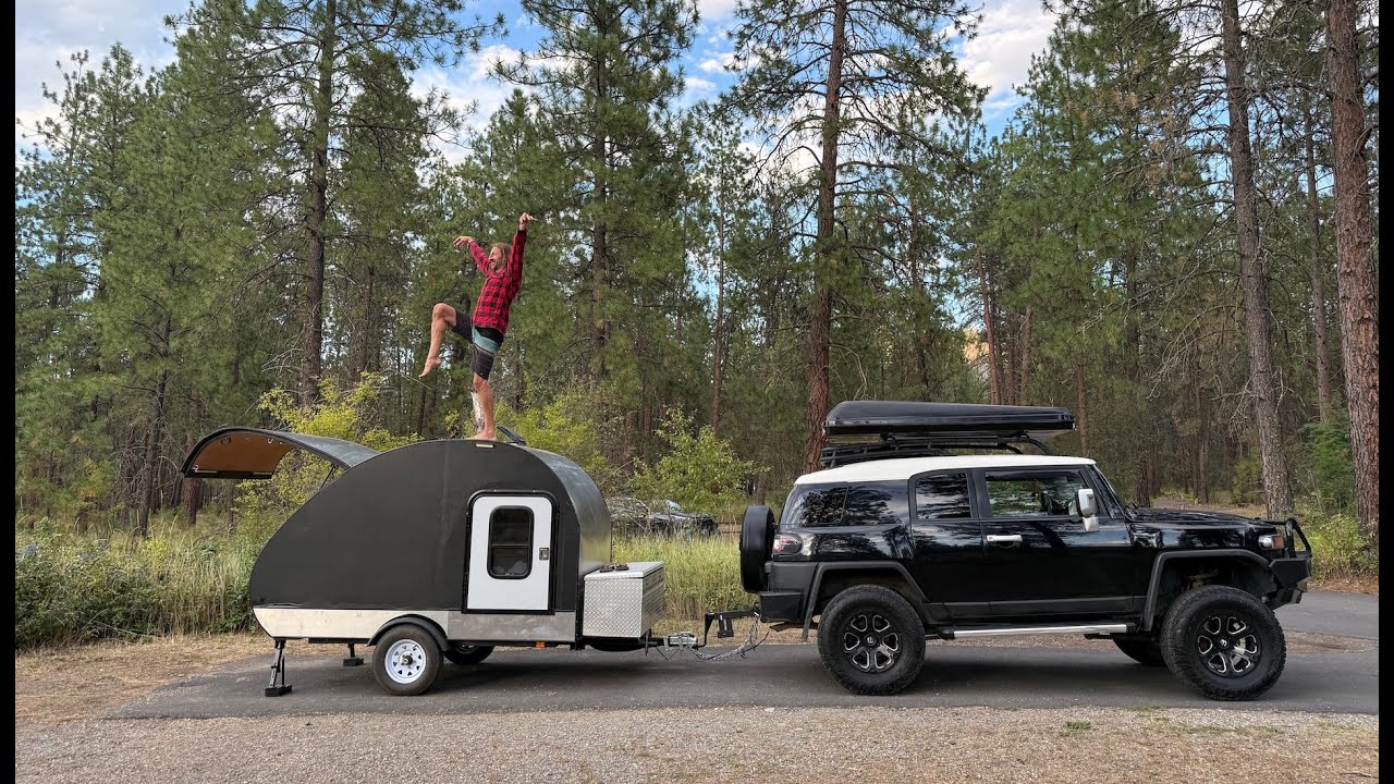 Tour of my teardrop trailer build