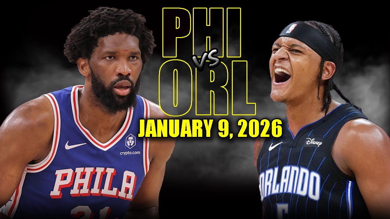 Philadelphia 76ers vs Orlando Magic Full Game Highlights &ndash; January 9, 2026 | NBA Season