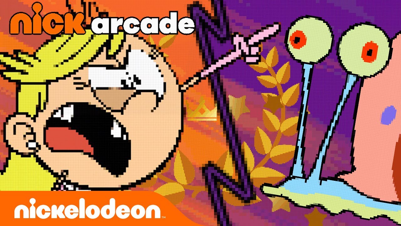 If The Loud House & SpongeBob Were in a Fighting Video Game! 🎮 PART 2 | Nick Arcade