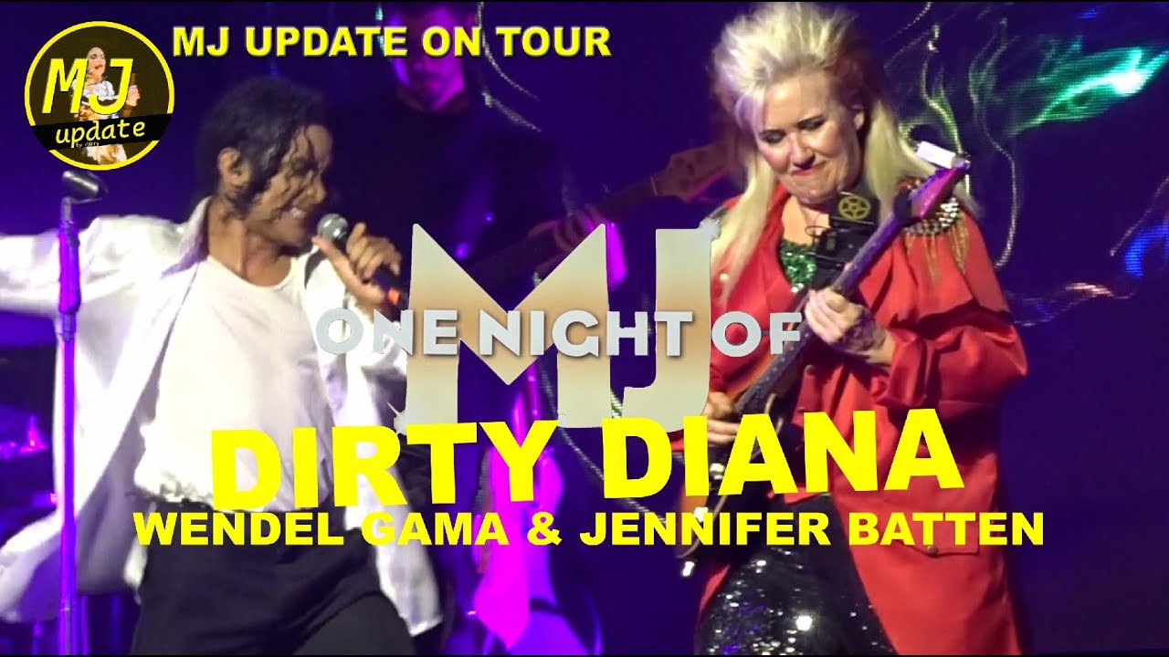 One Night of MJ Wendel Gama & Jennifer Batten - Dirty Diana | Bergisch Gladabch |  19 сентября 2025