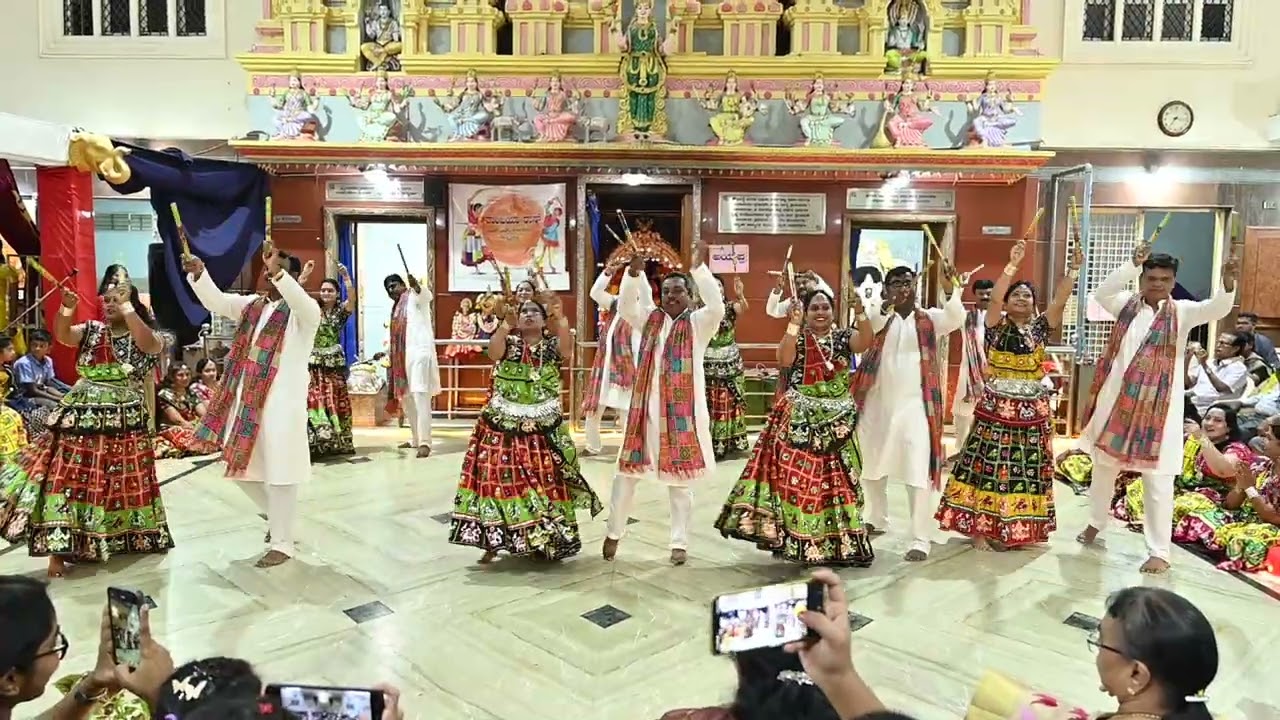 Dandiya Raas. Couple dance 