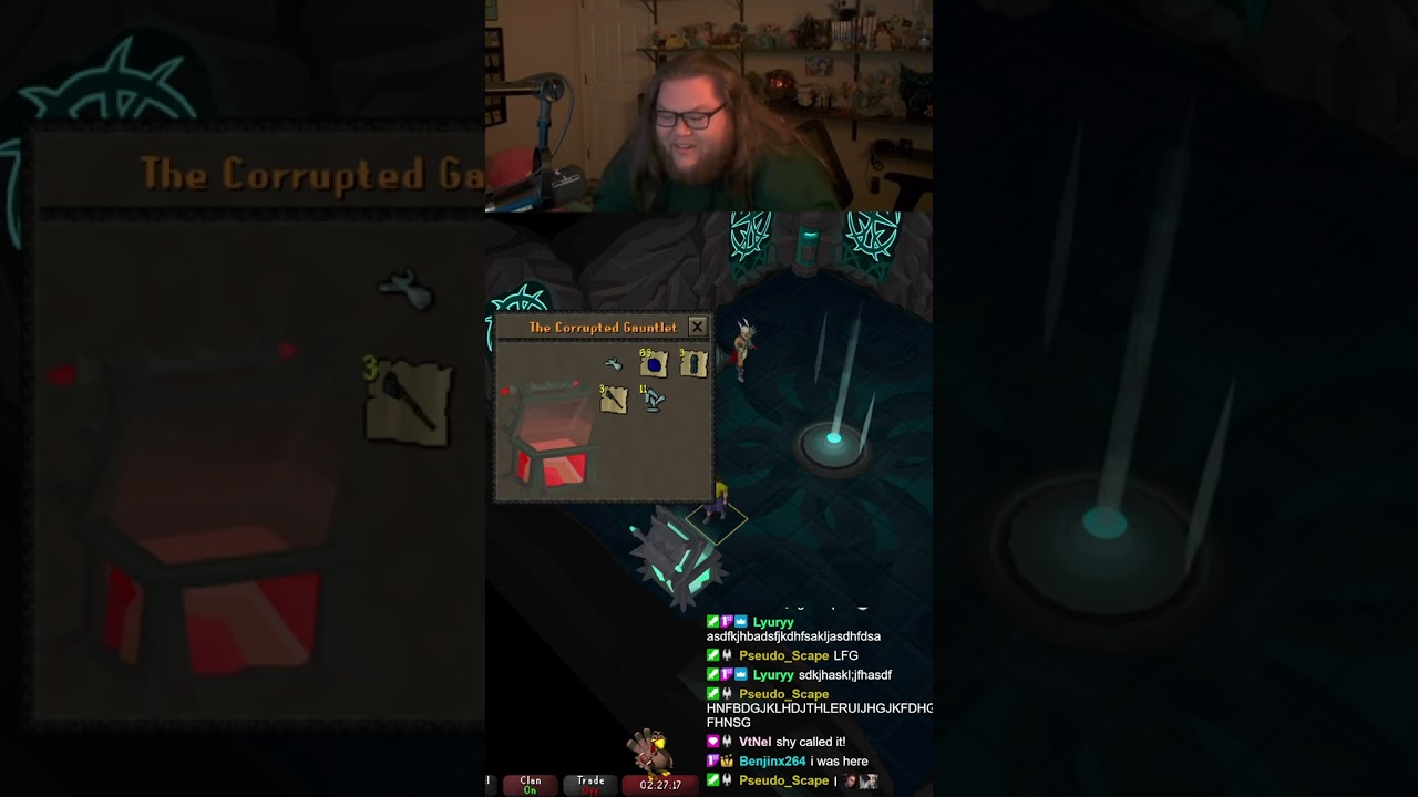 Bowfa Obtained | 710 Corrupted Gauntlet KC | ttv/Memotexe #gaming #twitch #clips #osrs