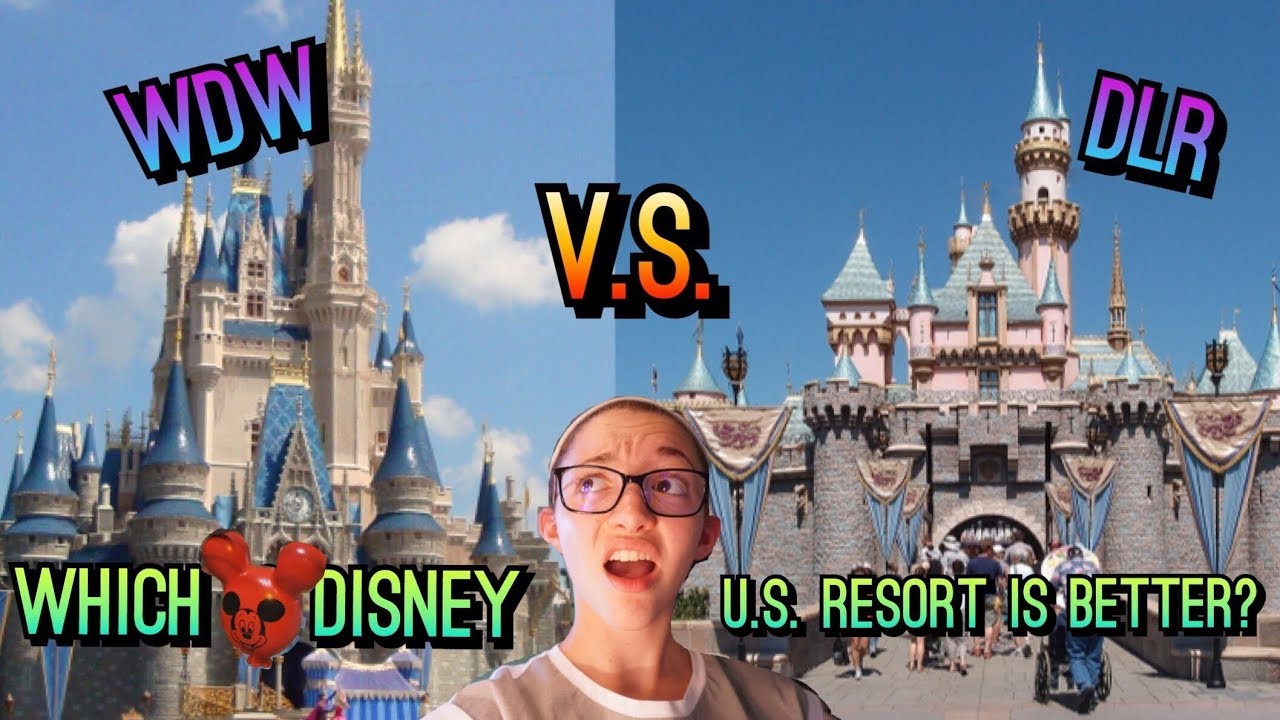 Comparing Disneyland to Walt Disney World! Where You Should Vacation