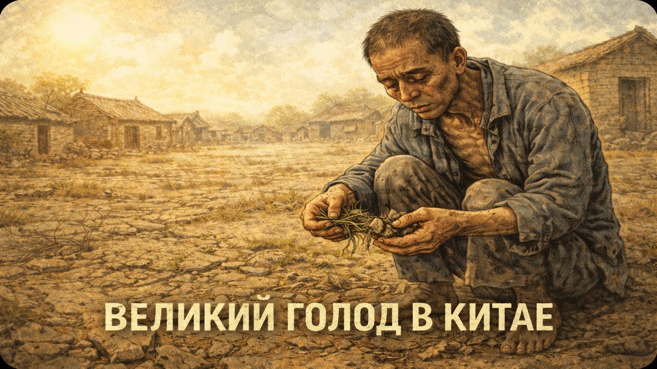 Почему Ты Бы Не Продержался И Недели Во Время ВЕЛИКОГО ГОЛОДА В КИТАЕ 1959 – 1961