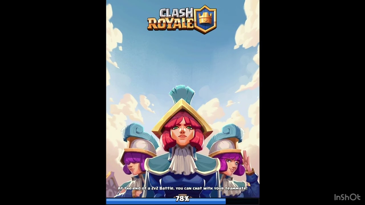 Using my chopped deck in clash Royale