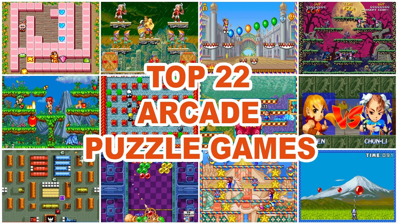 Top 22 Arcade Puzzle Games for all Time