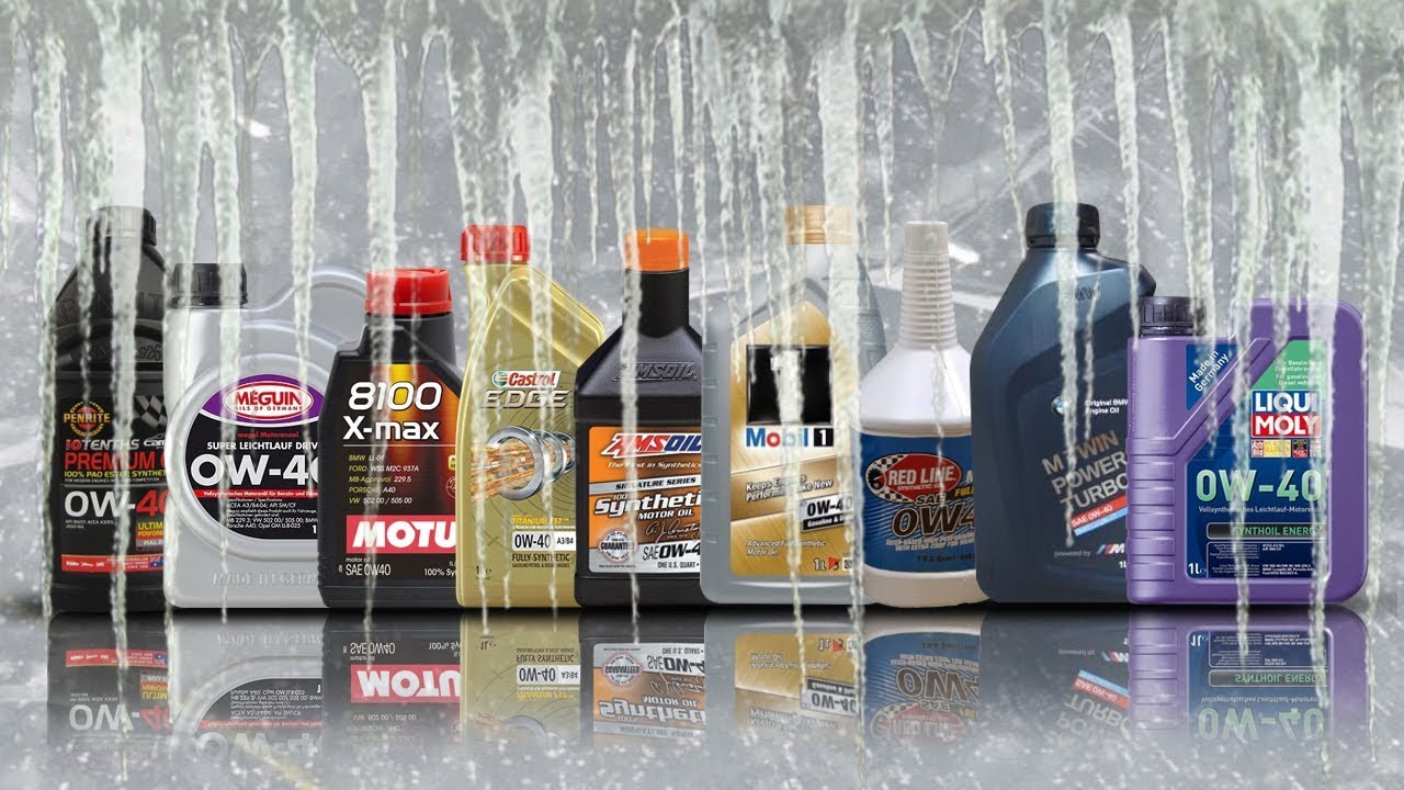 Olej 0W40 Test Zimna -30&deg;C Red Line 0W40, BMW 0W40, Penrite 0W40, Amsoil 0W40, Castrol 0W40