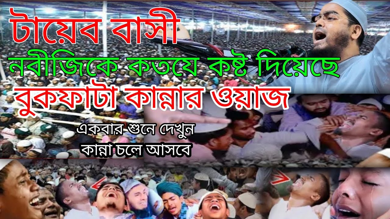 টায়েব বাসী নবীজিকে কতযে কষ্ট দিয়েছে | বুক ফাটা কান্নার ওয়াজ | হাফিজুর রহমান সিদ্দিকী নতুন ওয়াজ 