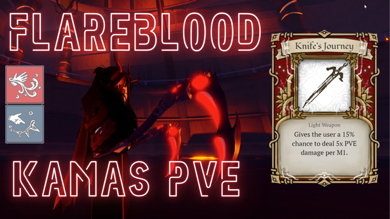 NEW BEST FLAREBLOOD KAMAS PVE! | Deepwoken Verse 3