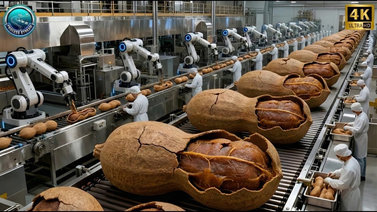 Inside a Modern Tamarind Factory: From Raw Tamarind Pods to Concentrated Paste (Full Process)