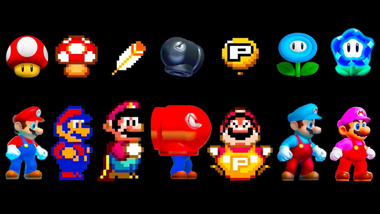 Super Mario Maker 2 - All Power-Ups! (Mario) Full Review!