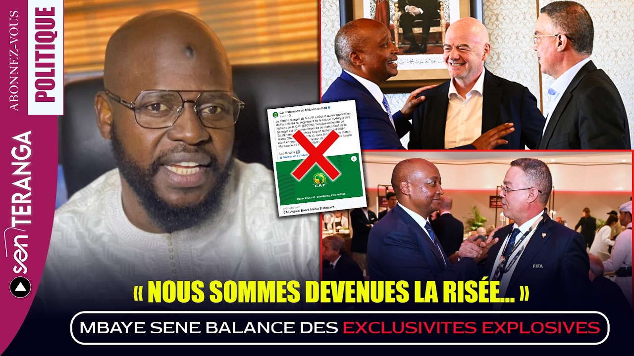 Révélations à Chaud de Mbaye Sene après la décision de la CAF « Nous sommes devenues la risée… » ...