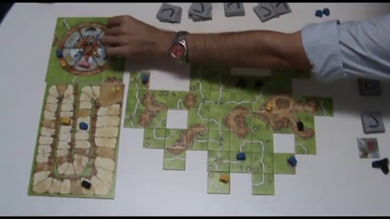 Carcassonne Rueda de la Fortuna: Partida (Parte 2)