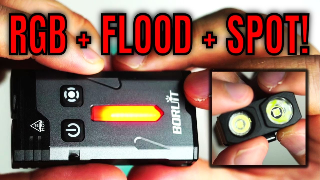 This Tiny Flashlight Does Everything! BORUiT EV10 Review