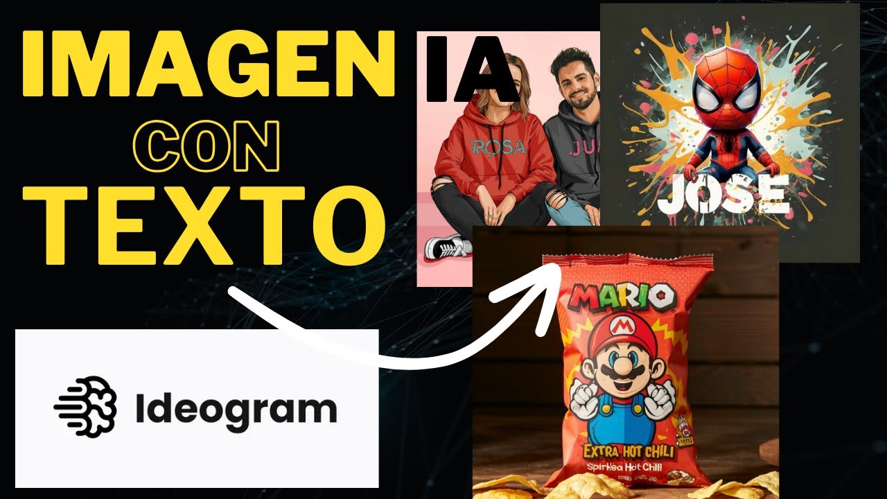 La IA que dise&ntilde;a con TEXTO Legible | Tutorial Ideogram AI en espa&ntilde;ol Como usar #ideogram