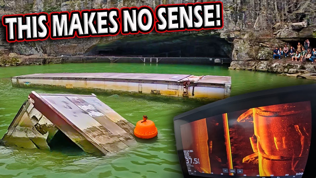 Massive Semi Truck Containers Discovered in River—Why?!