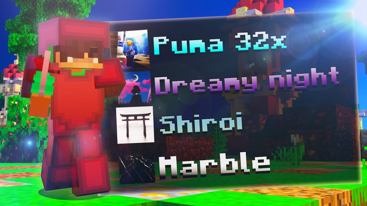ЛУЧШИЕ пакеты текстур Minecraft PVP (MCPE)