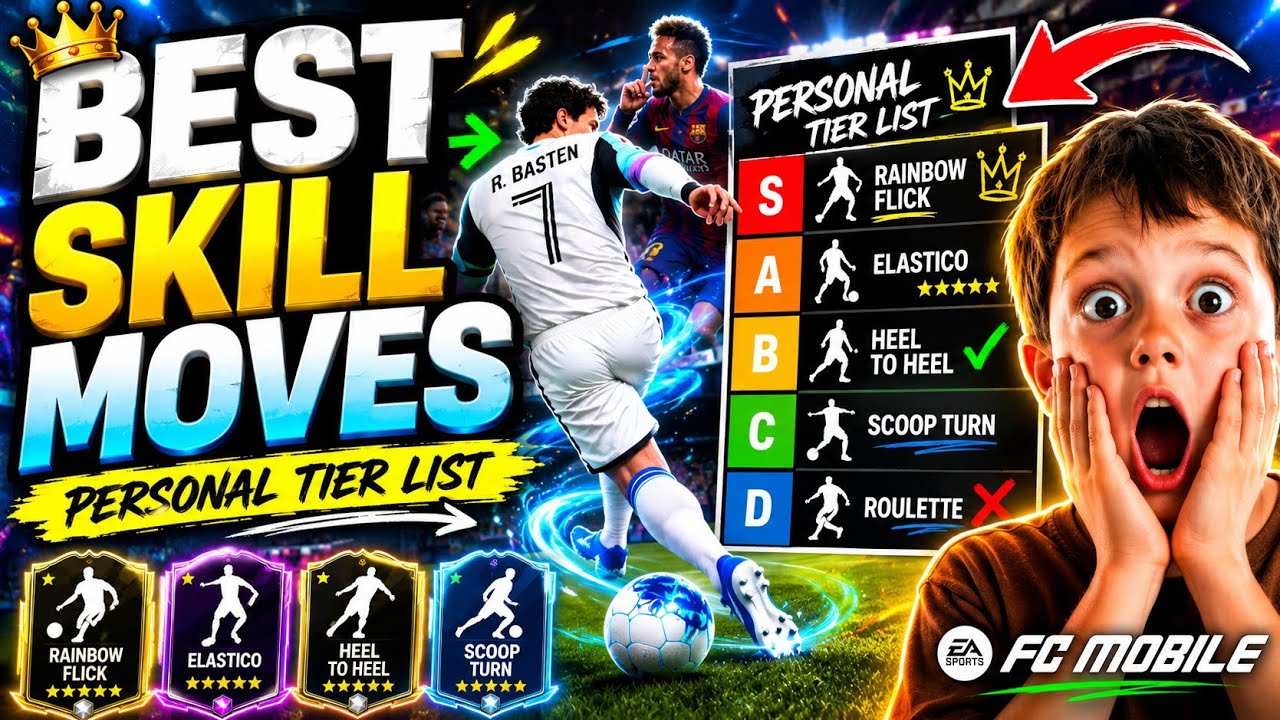 The BEST Skill Moves in FC Mobile! (My Personal Tier List)