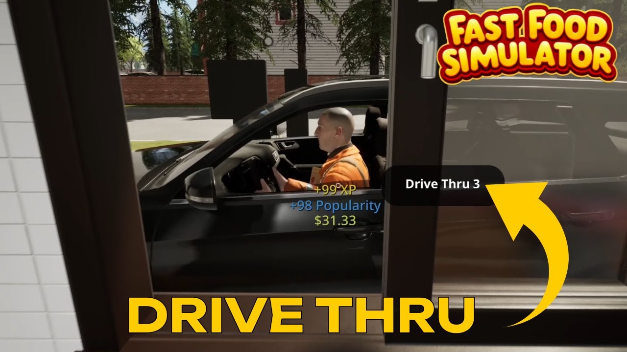 TODO se acabó el mismo día… Drive Thru fue un error - Fast Food Simulator