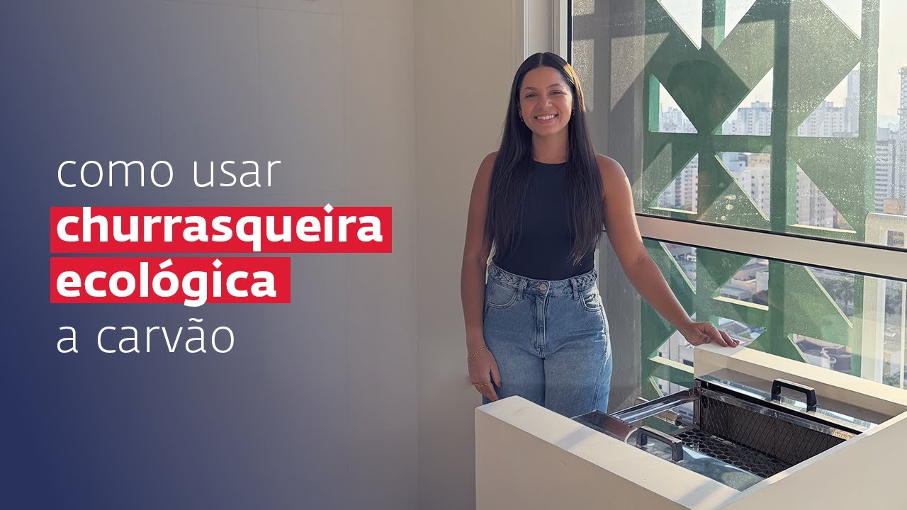 Como Usar Churrasqueira Ecológica a Carvão | Tutorial Passo a Passo