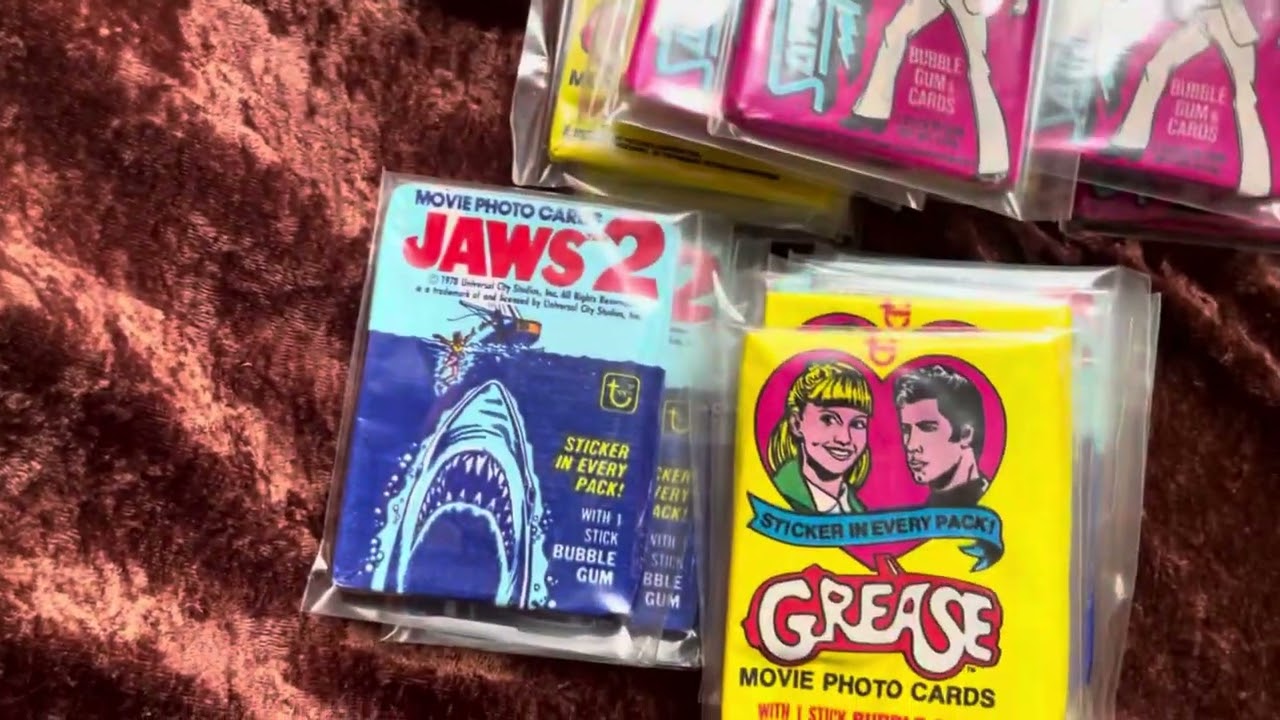 Vintage 80’s Non-Sport wax pack collection! Plus More!
