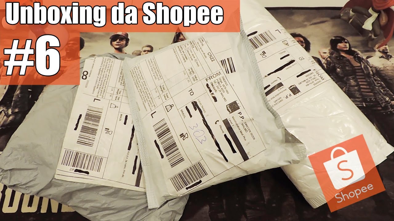 Unboxing da shopee #6 - O primeiro de 2021