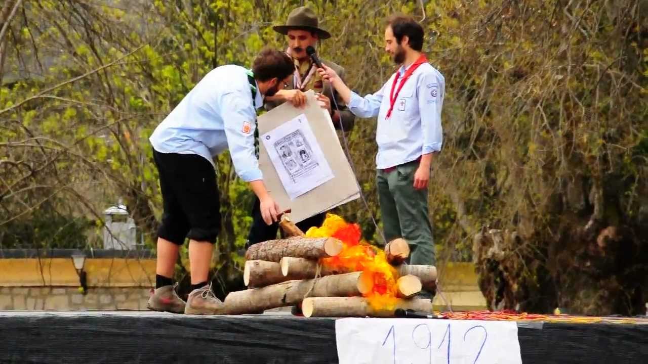 San Jorge 2012 de Scouts de Madrid - Inauguración (1ª parte)