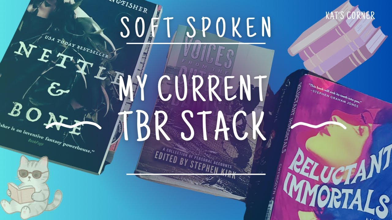 MY CURRENT TBR STACK | (Soft Spoken - ASMR for Sleep) 