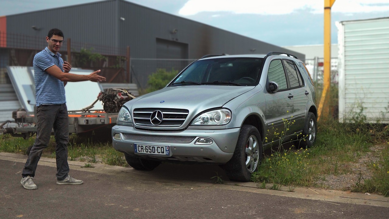 Я ПРОВАЛ: возрождение Mercedes ML500 за 1000 евро
