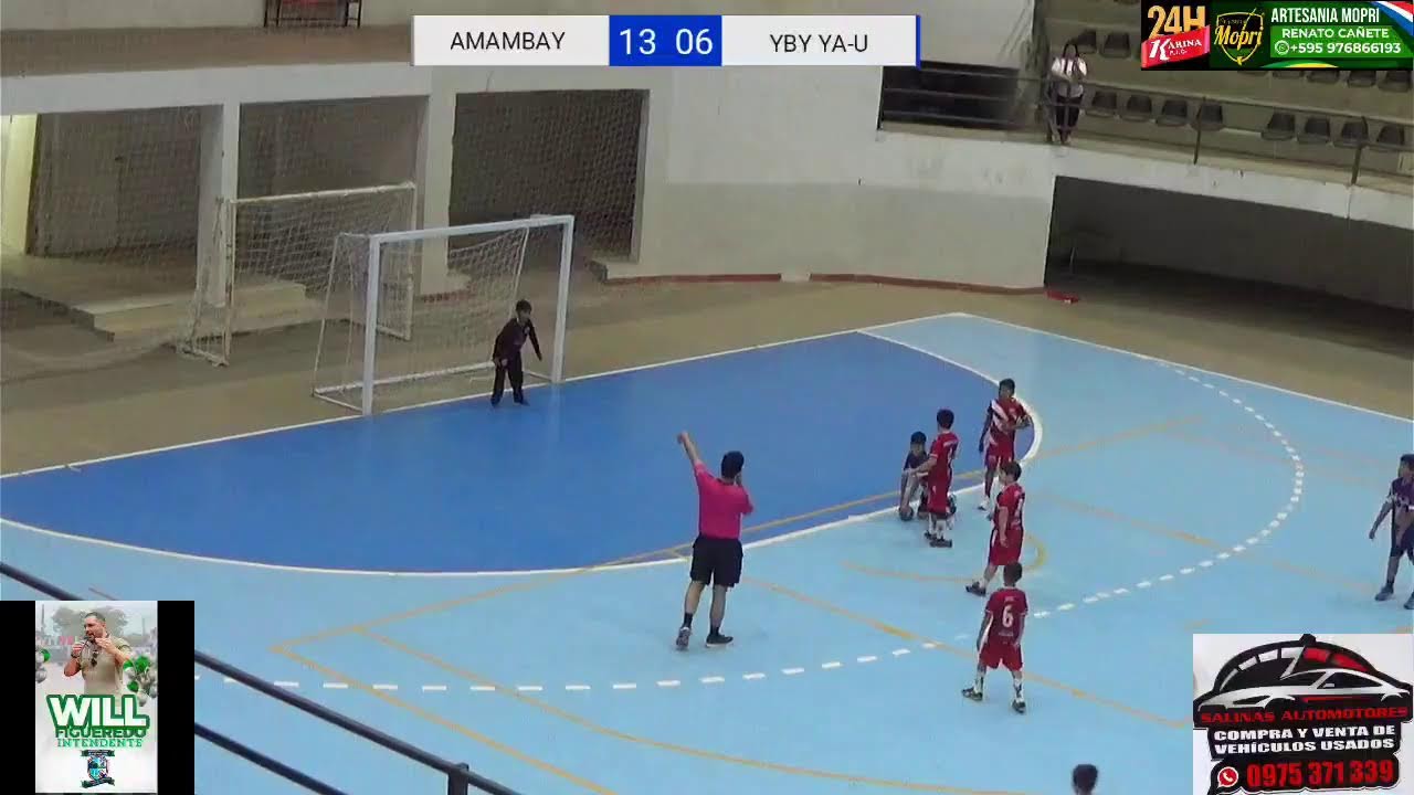 ELIMINATORIAS ZONA NORTE U-10🤾 AMAMBAY VS YBY YA-U