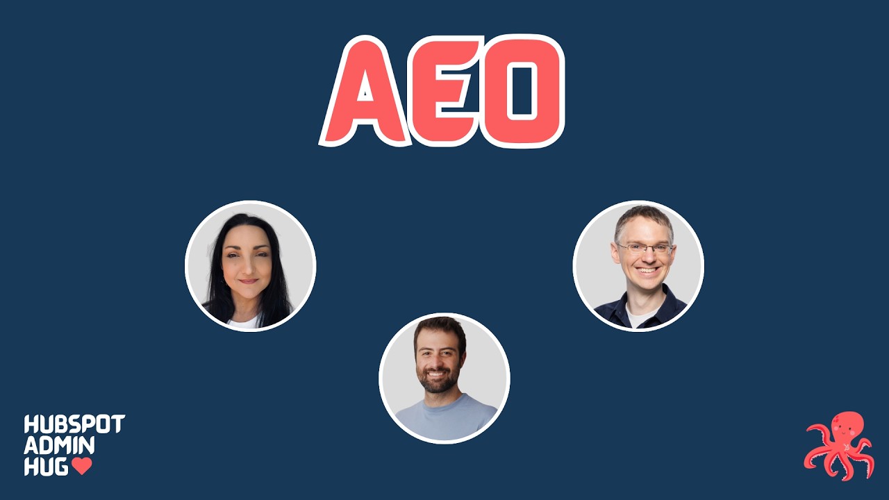 Оптимизация для ответов ИИ (AEO) | Как нам отображаться в результатах ИИ? @ HubSpot Admin HUG 🐙