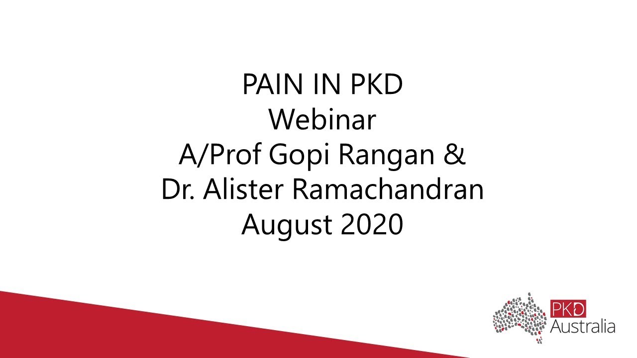 Webinar: Pain in PKD