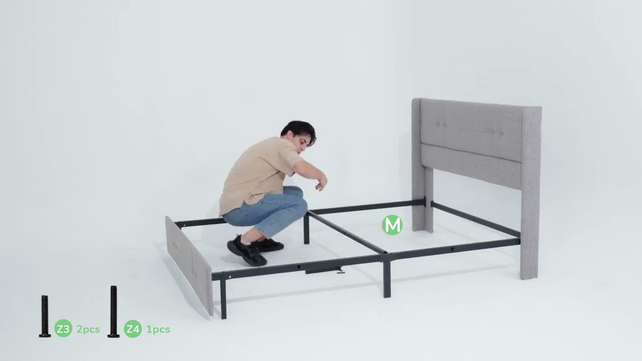 N-F12004 Novilla Bed Frame Installation Instruction