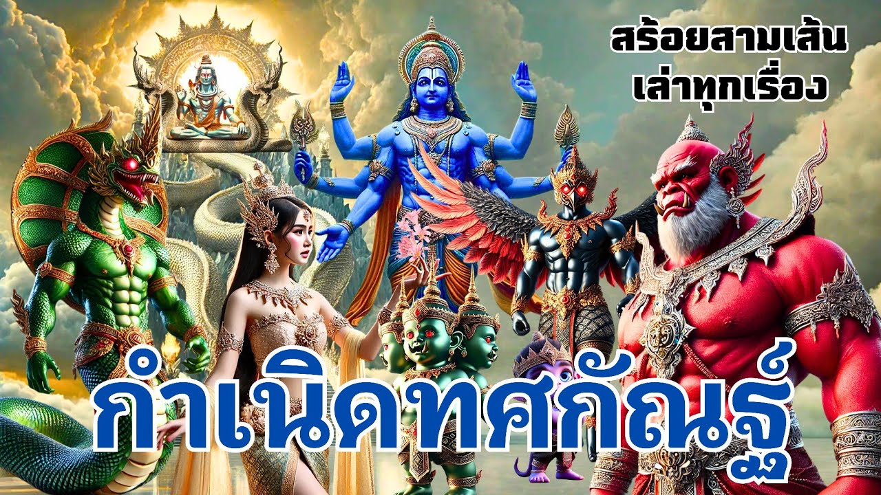 EP.4กำเนิดทศกัณฐ์นนทก #รามเกียรติ์ #วรรณคดีไทย #นิยายเสียง #นิทาน #นิทานก่อนนอน #youtube #shorts