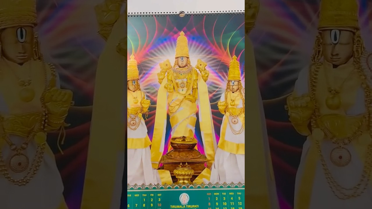 TTD Calendar 2026 🙏🏻✨