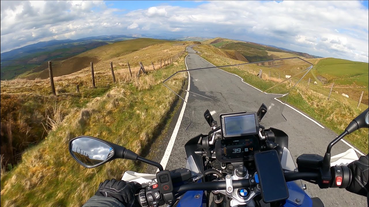 Machynlleth to Llanidloes by mountain road