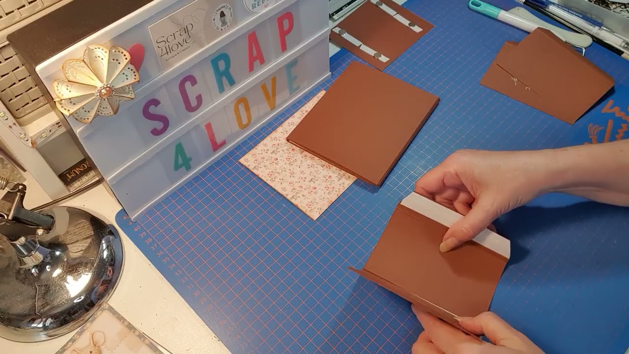 TUTO ALBUM BABY - BLOC 1 PAGES 1 ET 2