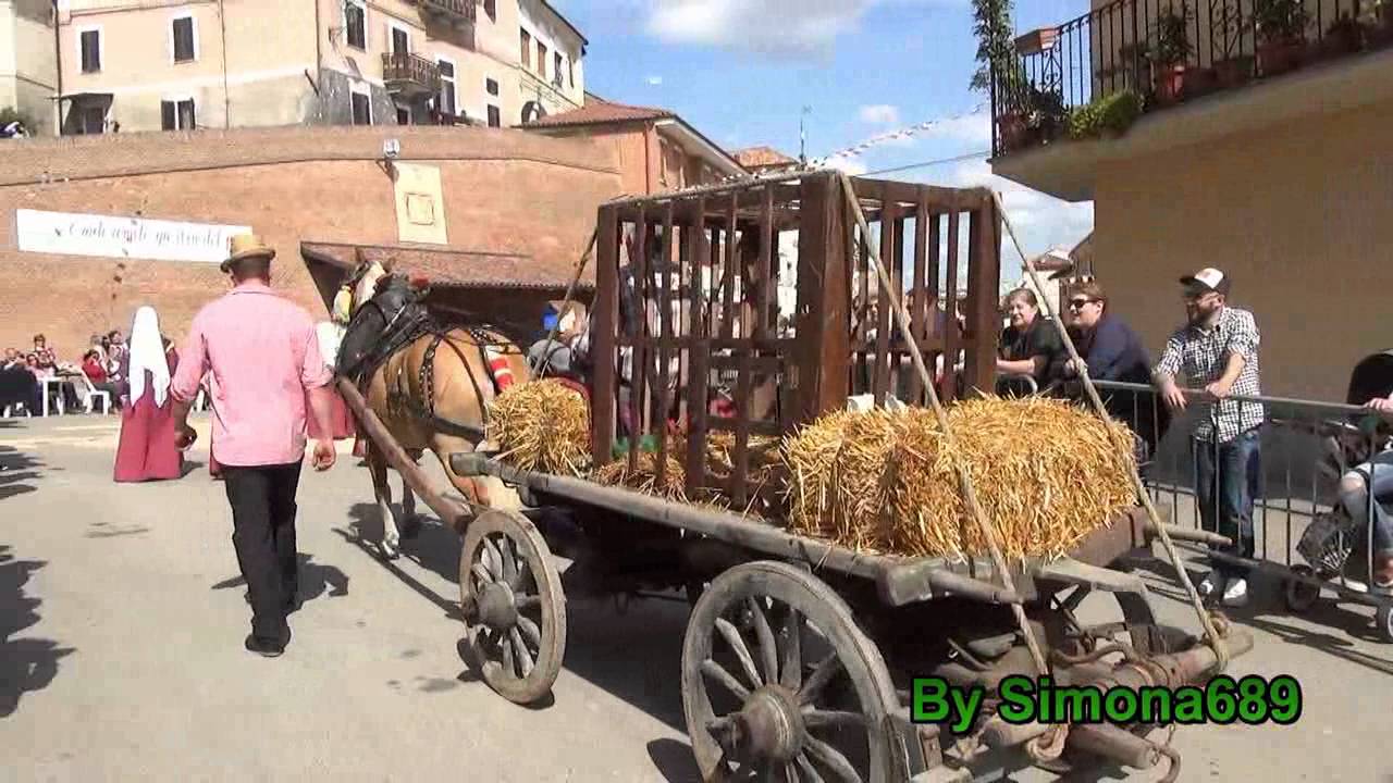 Tonco d'Asti, Antica Giostra del Pitu, Sfilata dei Borghi