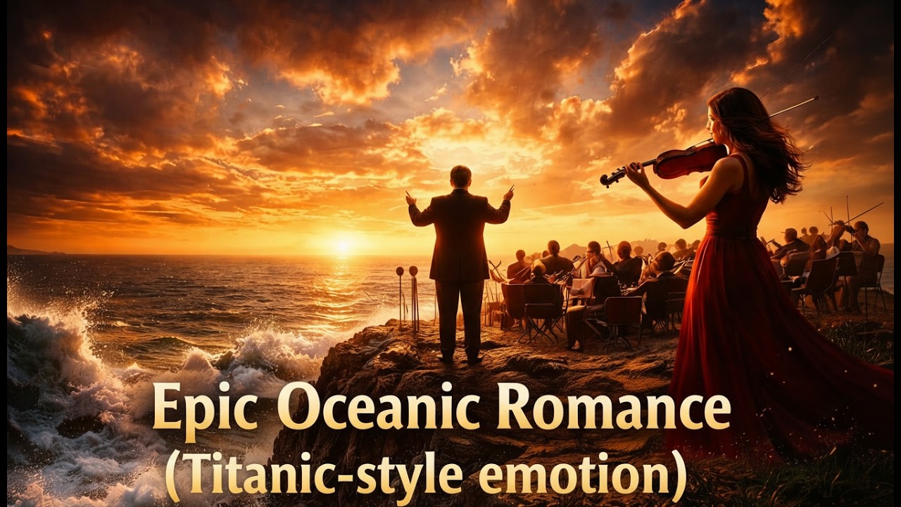 Epic Cinematic Orchestral Music 🌊 | Emotional Film Instrumental | Powerful Soundtrack| TITANIC STYLE
