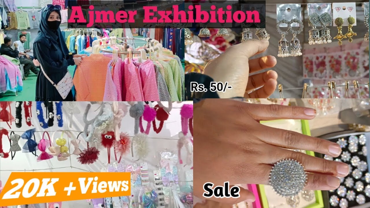 Ajmer Exhibition me lagi Hui hai badiya sale 😧 |  itna sasta market pheli Bar dekha mene 😱 |