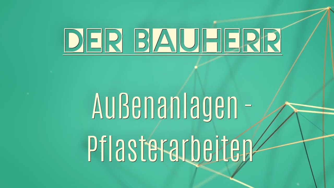 Die Außenanlagen  - Gehwege,Einfahrt & Terrasse (Pflasterarbeiten)