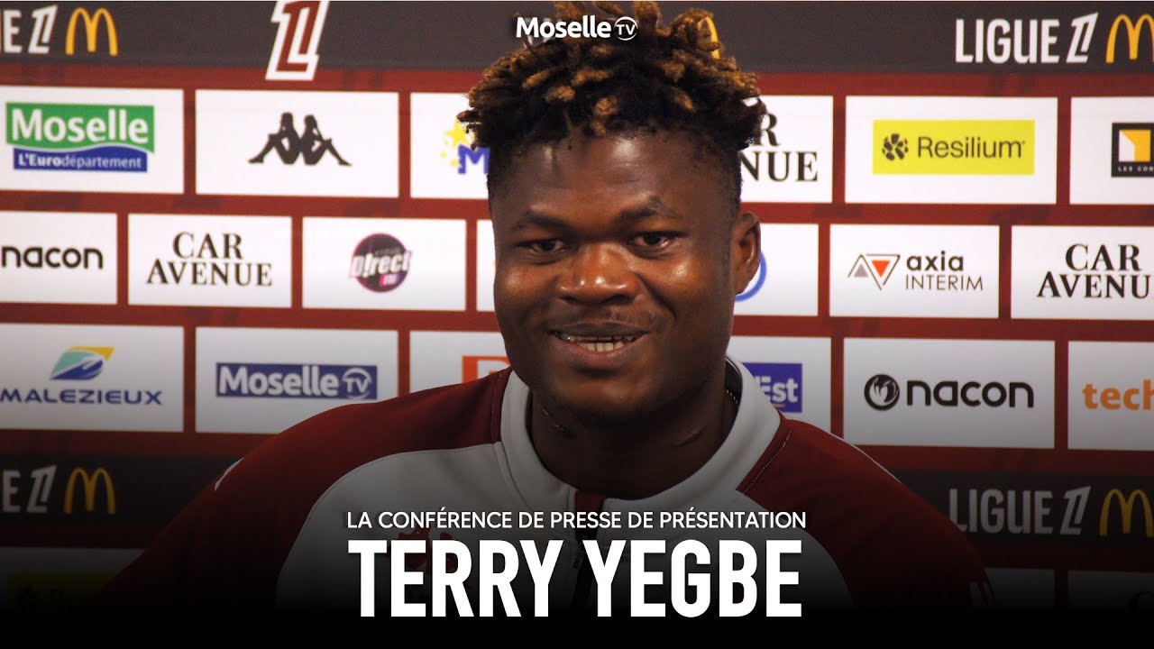 🎙️ Revivez la conférence de presse de présentation de Terry Yegbe au FC Metz