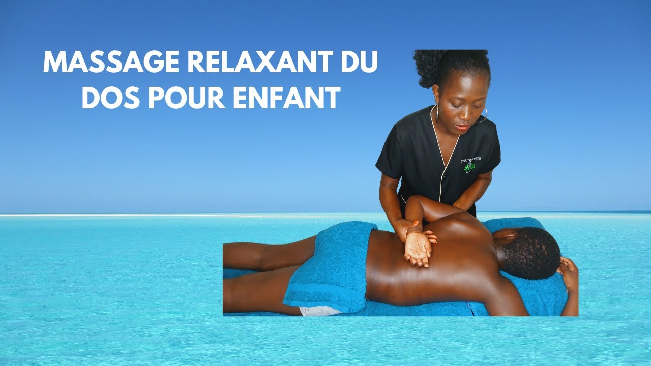 Tuto massage enfant / MASSAGE RELAXANT DU DOS POUR ENFANT #relax #massage #childrenmassage