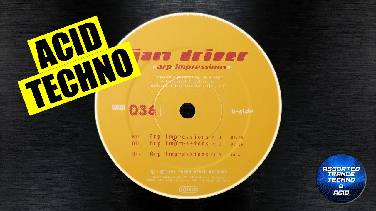 Jan Driver - Arp Impressions Pt. 3 [Formaldehyd] 1996 [Acid Techno]