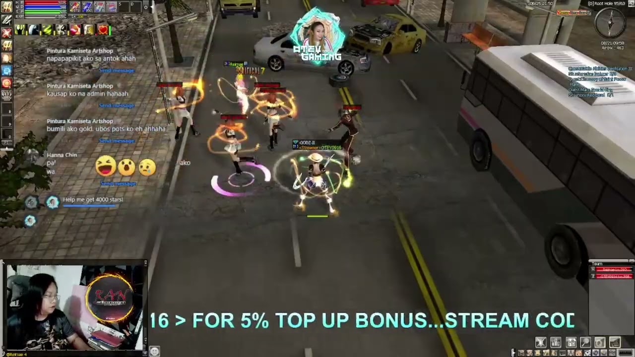 RAN ONLINE EP6 MAIN QUEST FOR SHORTCUT  LVL 205 JUMP TO 210