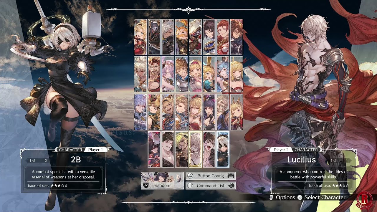 Granblue Fantasy Versus: Rising - All Characters & Stages + DLC (2B) *Updated*