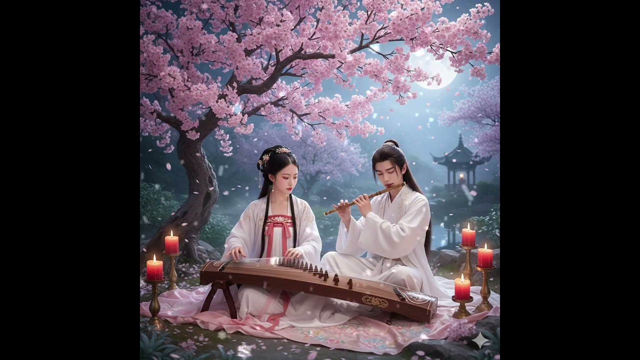 Classical Chinese meditation / Bamboo flute & Guzheng music. Relax and sleep well. Nhạc thiền yoga