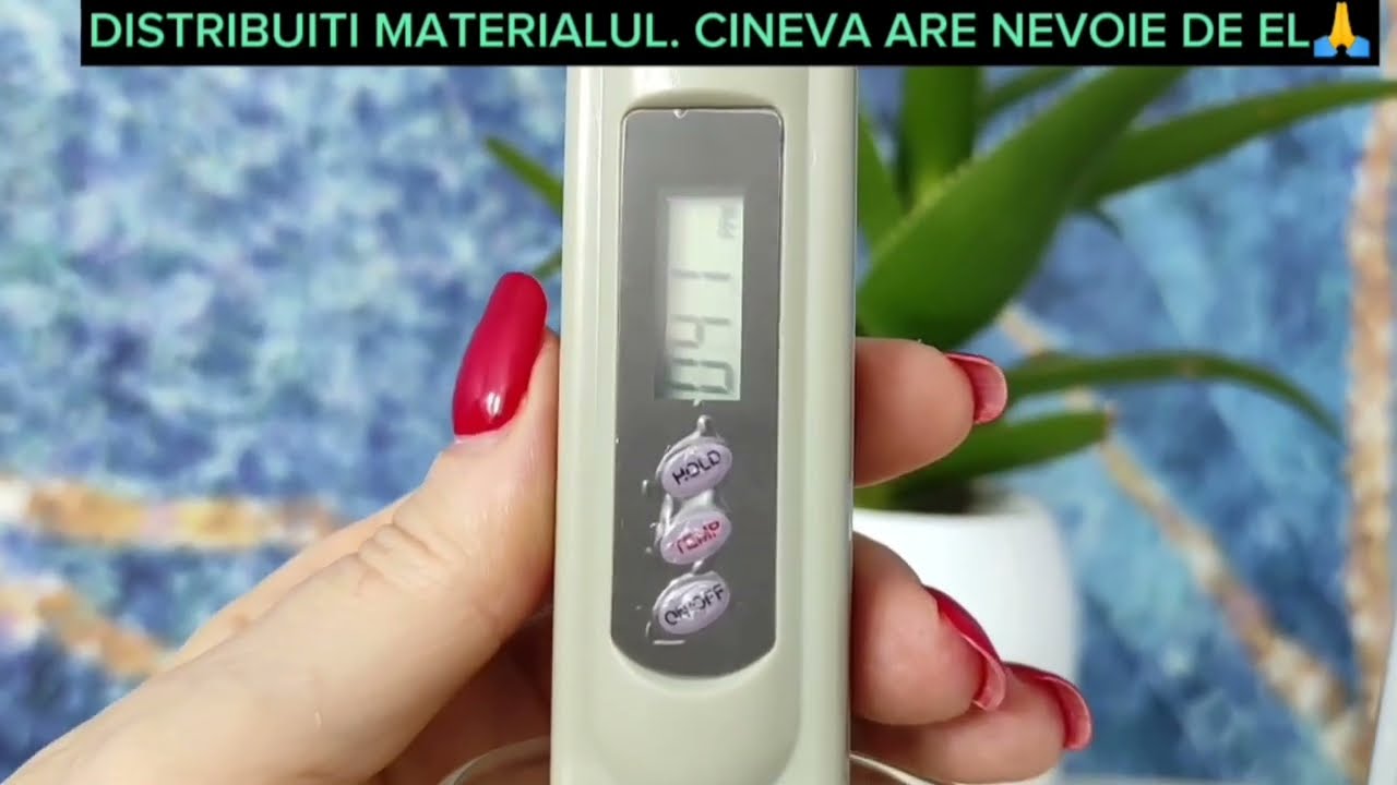 Testăm apa cu aparatul TDS - Haideți să nu ne mai mințim!