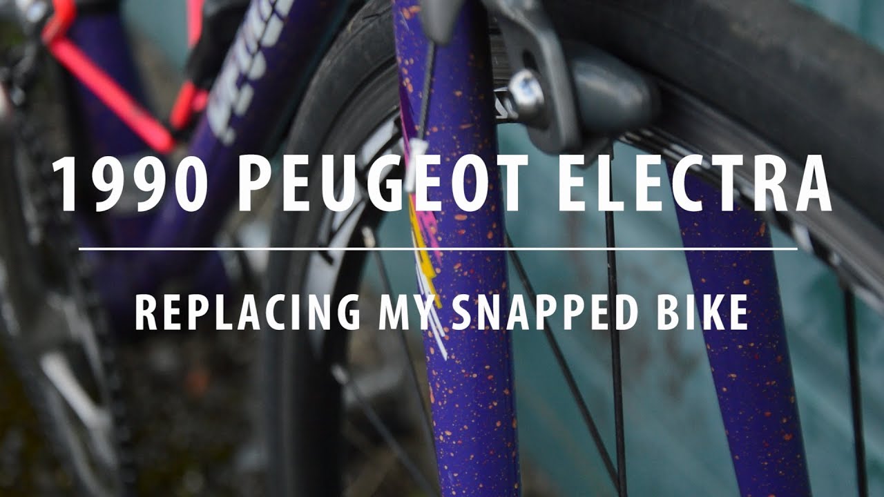 1990 Peugeot Electra - Replacing my snapped bike - Daily ride